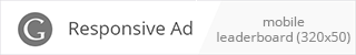 AdSense Mobile Leaderboard Ad example